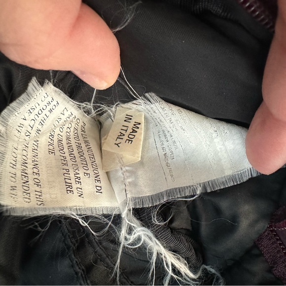 Moncler vintage like new quilted bag purple - Picture 5 of 6